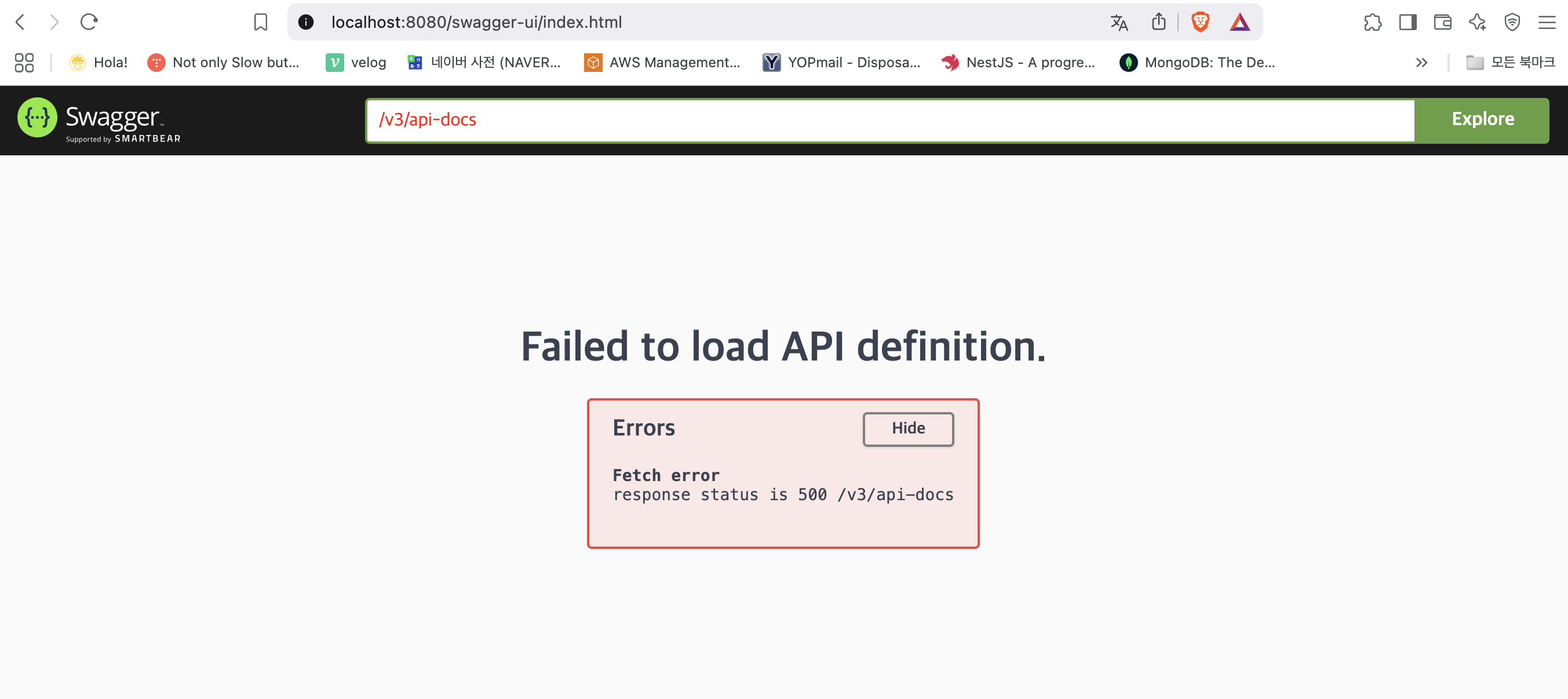 swagger-error